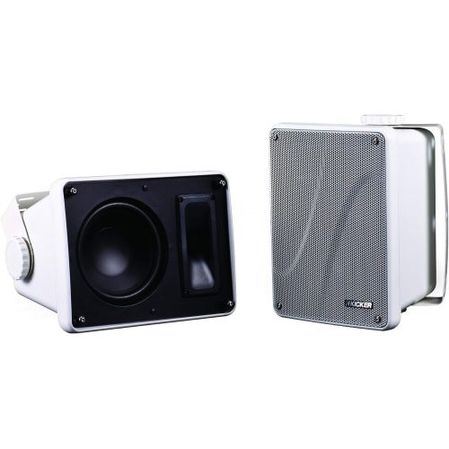  Kicker 11 KB6000W WHITE 6-½ Marine Speakers