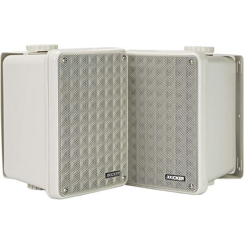  Kicker 11 KB6000W WHITE 6-½ Marine Speakers