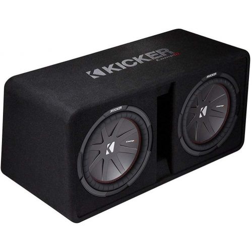  Kicker Dual 43DCWR122 12-Inch 2000W Loaded Subwoofer Enclosure