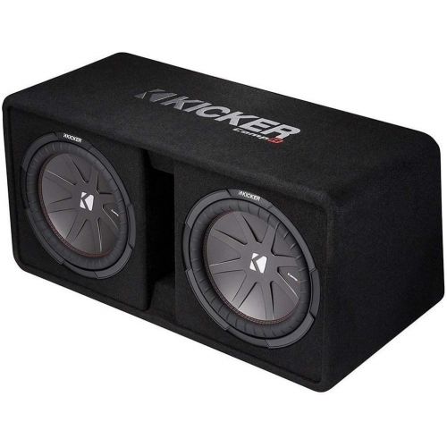  Kicker Dual 43DCWR122 12-Inch 2000W Loaded Subwoofer Enclosure