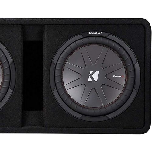  Kicker Dual 43DCWR122 12-Inch 2000W Loaded Subwoofer Enclosure