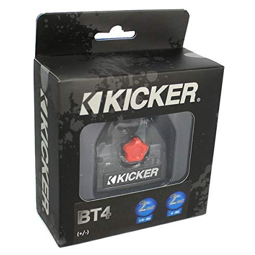  KICKER New BT4 PositiveNegative Power Battery Terminal 01-8 Ga Gauge 3 Out (4 Pack)