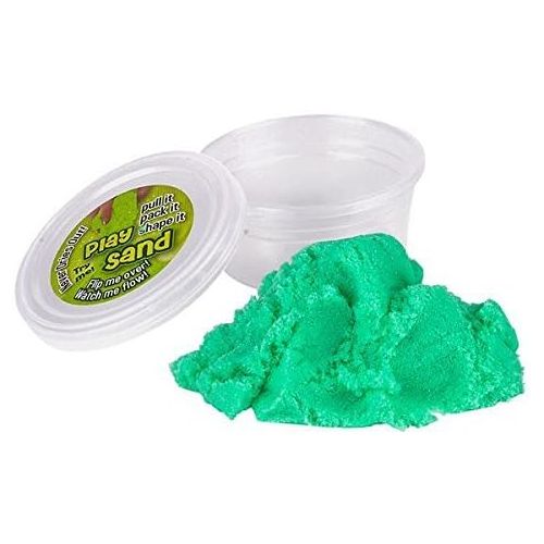  [아마존베스트]Kicko Colorful Molding Sand - 6 Pieces of Magic Sculpting and Squishy - Perfect for for Kids, Stress Reliever, Learning Tool, Novelties, Party Favor and Bag Supplies