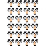 Kicko Disguise Glasses Funny Nose - Eyebrows Mustache - 24 Pack Kids Great Party Favor, Fun, Fiesta, Costume, Halloween, Cinco De Mayo Kidsco