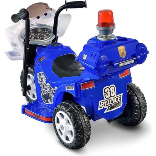  Kid Motorz Lil Patrol 6-Volt Battery-Powered Ride-On Motorcycle