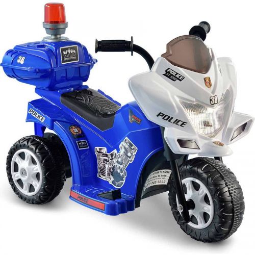  Kid Motorz Lil Patrol 6-Volt Battery-Powered Ride-On Motorcycle