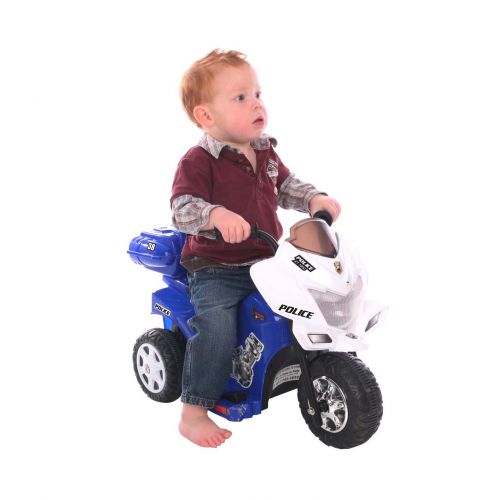  Kid Motorz Lil Patrol 6-Volt Battery-Powered Ride-On Motorcycle