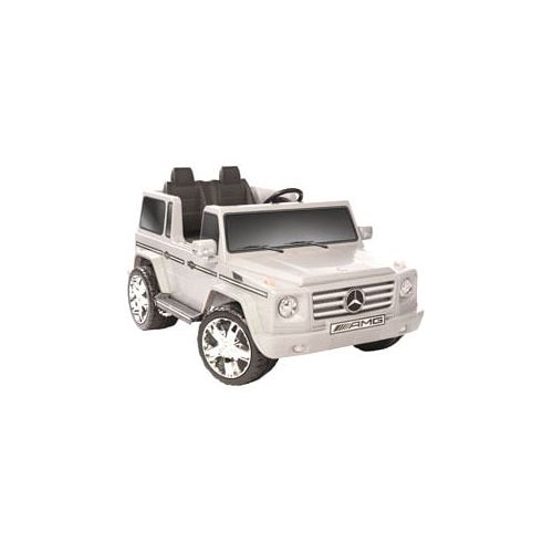  Kid Motorz Mercedes Benz G Class 12-Volt Battery-Powered Ride-On, Silver