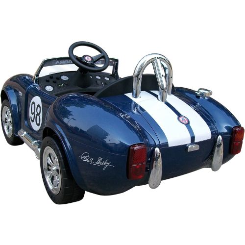  Kid Motorz Shelby Cobra One Seater, Blue, 12V, Limited Edition