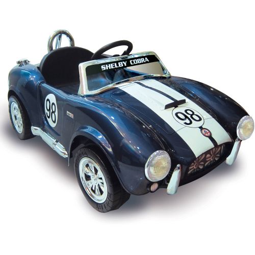  Kid Motorz Shelby Cobra One Seater, Blue, 12V, Limited Edition