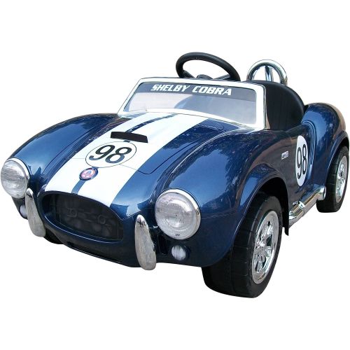  Kid Motorz Shelby Cobra One Seater, Blue, 12V, Limited Edition