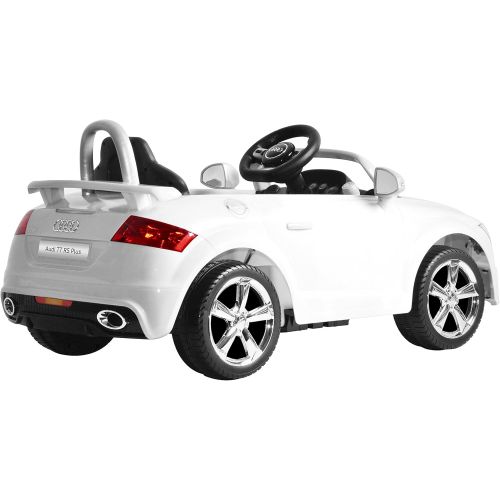  Kid Motorz 401 Audi Tt Rs One Seater Car, White