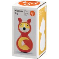 Kid O Wobbles Fox - Action Animal Toy Figure, Forest Theme, Multi-Colored Plastic, 12+ Months