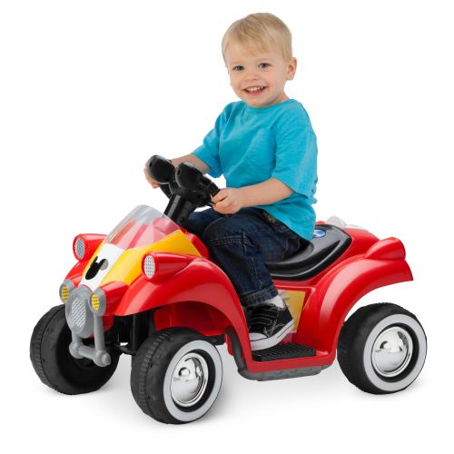  Kid Trax Disney Mickey Mouse Hot Rod Quad 6V Battery-Powered Ride-On