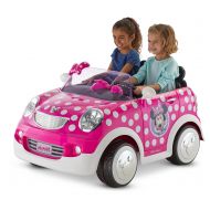 12-Volt Minnie Mouse Hot Rod Coupe Ride-On by Kid Trax, PinkWhite