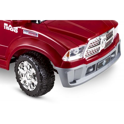  Kid Trax Dodge Ram 1500 6V Ride-On, Red