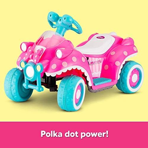  Kid Trax Ride-On Quad, Battery-Powered Toy, 6V