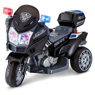 Kid Trax Police Rescue Motorcycle 6V Battery-Powered Ride-On Toy