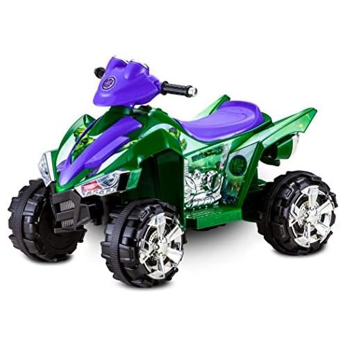  Kid Trax Hulk ATV 6V Electric Ride On, Green