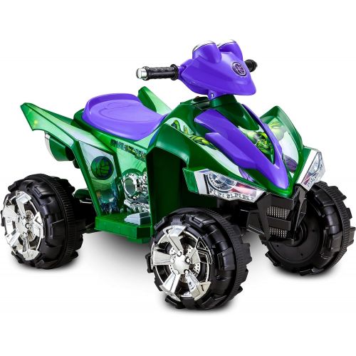  Kid Trax Hulk ATV 6V Electric Ride On, Green