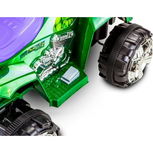  Kid Trax Hulk ATV 6V Electric Ride On, Green
