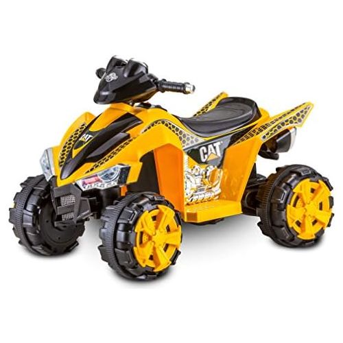  Kid Trax CAT Power ATV 6V Battery-Powered Ride-On Toy