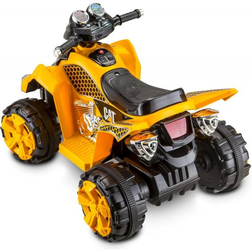  Kid Trax CAT Power ATV 6V Battery-Powered Ride-On Toy