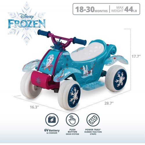 디즈니 Kid Trax Disney Princess 6V Battery-Powered Ride-On Toy