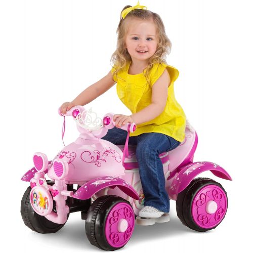 디즈니 Kid Trax Disney Princess 6V Battery-Powered Ride-On Toy