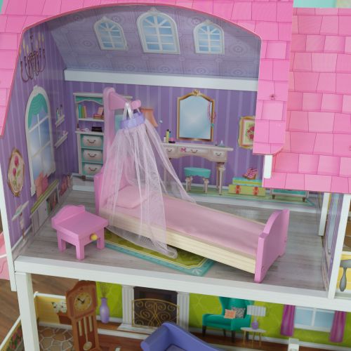 키드크래프트 KidKraft Florence Dollhouse with 10 accessories included