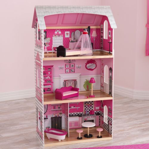 키드크래프트 KidKraft Bonita Rosa Dollhouse with 6 accessories included