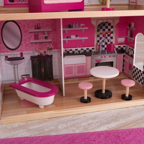 키드크래프트 KidKraft Bonita Rosa Dollhouse with 6 accessories included