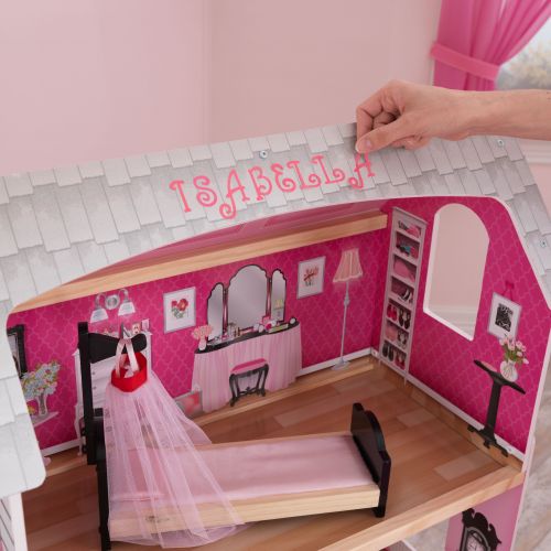 키드크래프트 KidKraft Bonita Rosa Dollhouse with 6 accessories included