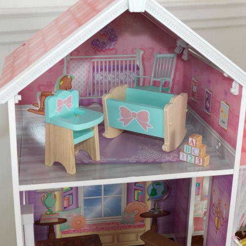 키드크래프트 KidKraft Country Estate Dollhouse with 31 Accessories