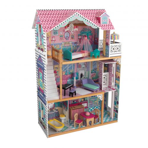 키드크래프트 KidKraft Annabelle Dollhouse with 17 Accessories