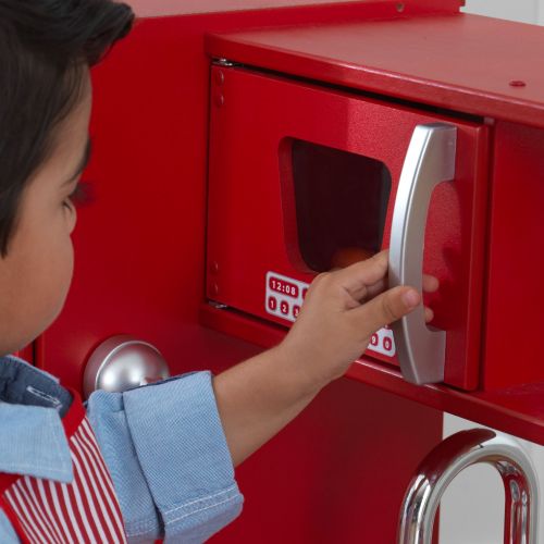 키드크래프트 KidKraft Vintage Play Kitchen - Red