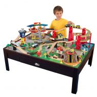 KidKraft Airport Express Train Set & Table - 91 accessories included