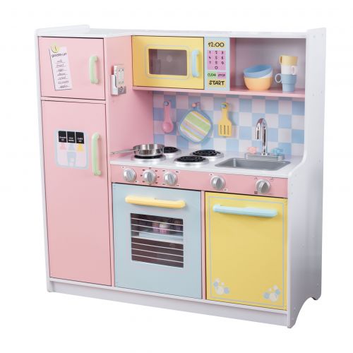 키드크래프트 Harringdons KidKraft Uptown Pastel Kitchen Playset