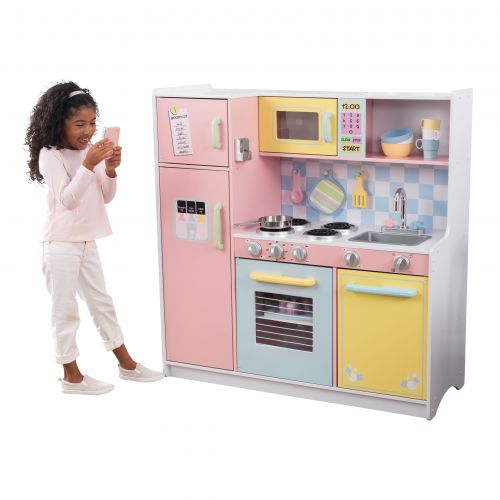 키드크래프트 Harringdons KidKraft Uptown Pastel Kitchen Playset