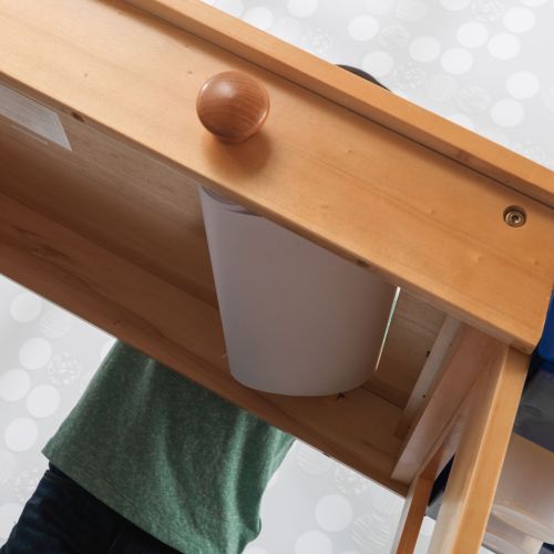 키드크래프트 KidKraft Art Table with Drying Rack & Storage