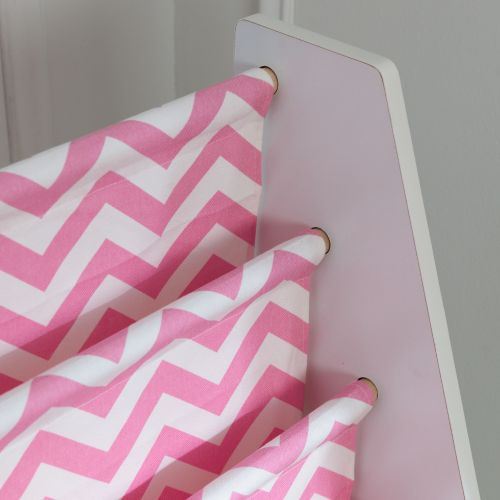 키드크래프트 KidKraft Sling Bookshelf - Pink & White