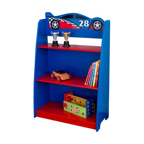 키드크래프트 KidKraft Racecar Bookshelf