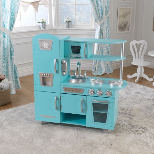 키드크래프트 KidKraft Vintage Play Kitchen - Blue