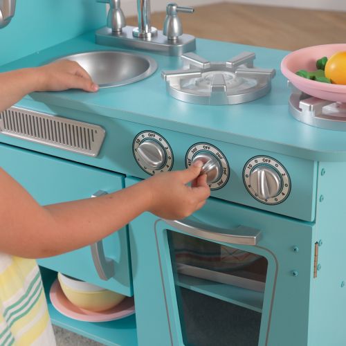 키드크래프트 KidKraft Vintage Play Kitchen - Blue