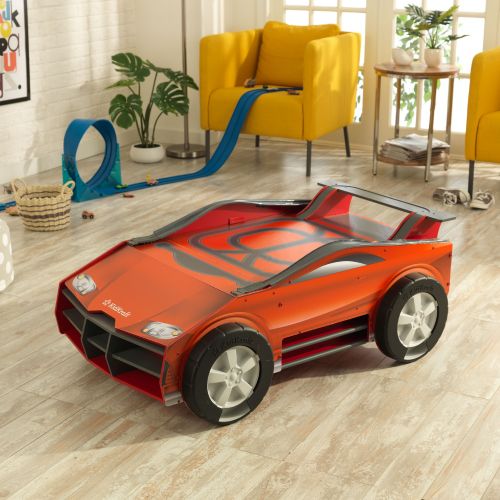 키드크래프트 KidKraft Speedway Play N Store Activity Table