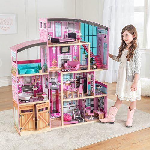 키드크래프트 KidKraft Shimmer Mansion Dollhouse