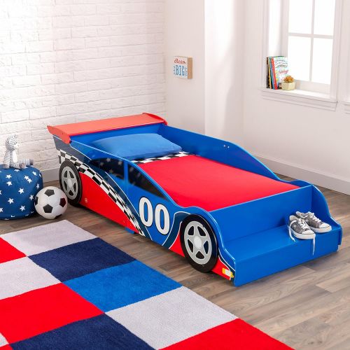 키드크래프트 KidKraft Race Car Toddler Bed