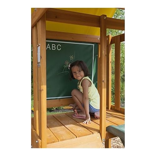 키드크래프트 KidKraft Appleton Wooden Swing Set, (Amazon Exclusive)