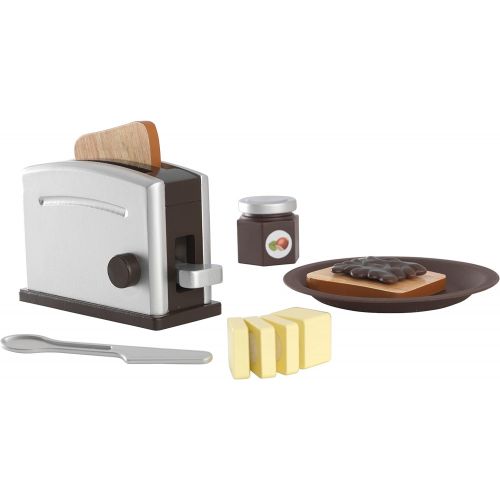 키드크래프트 [아마존 핫딜]  [아마존핫딜]KidKraft Espresso Toaster Playset