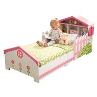 [아마존 핫딜]  [아마존핫딜]KidKraft 76255 Kinderbett im Puppenhaus-Stil aus Holz fuer Kleinkinder Moebel fuer Kinderzimmer